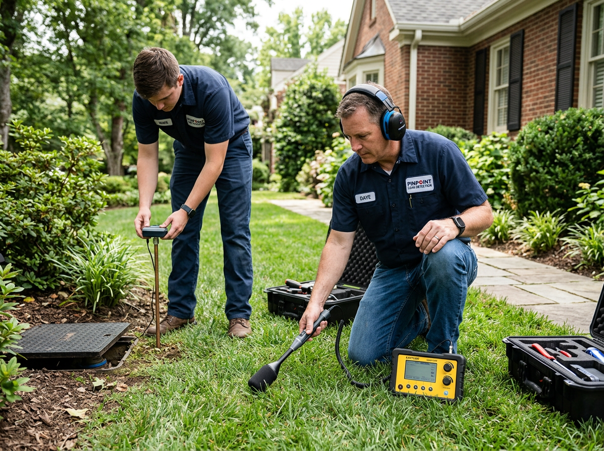 How Leak Detection Equipment Pinpoints a Leak Without Digging