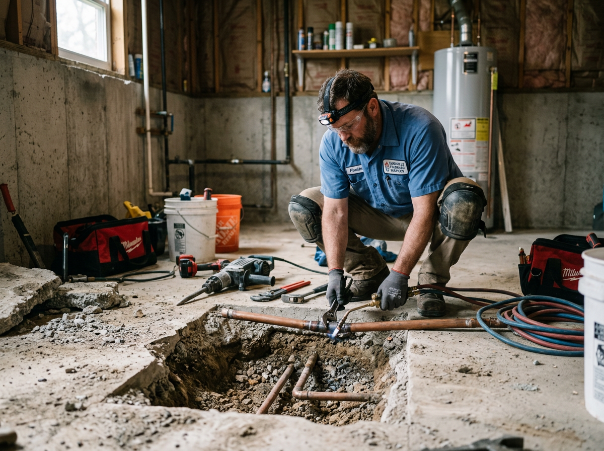 Slab Leak Repair Cost in Tennessee: What You Actually Pay