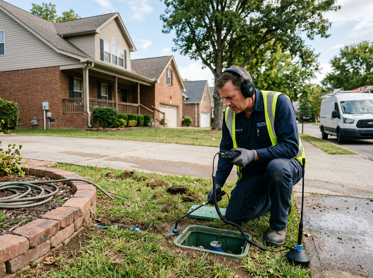 High Water Bill Leak Detection in Nashville